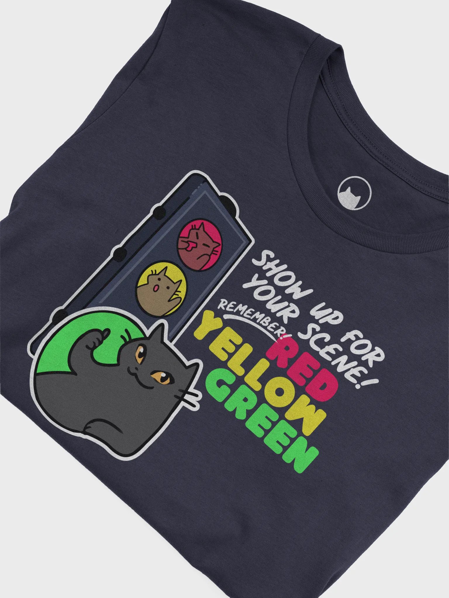 Red Yellow Green T-shirt product image (3)