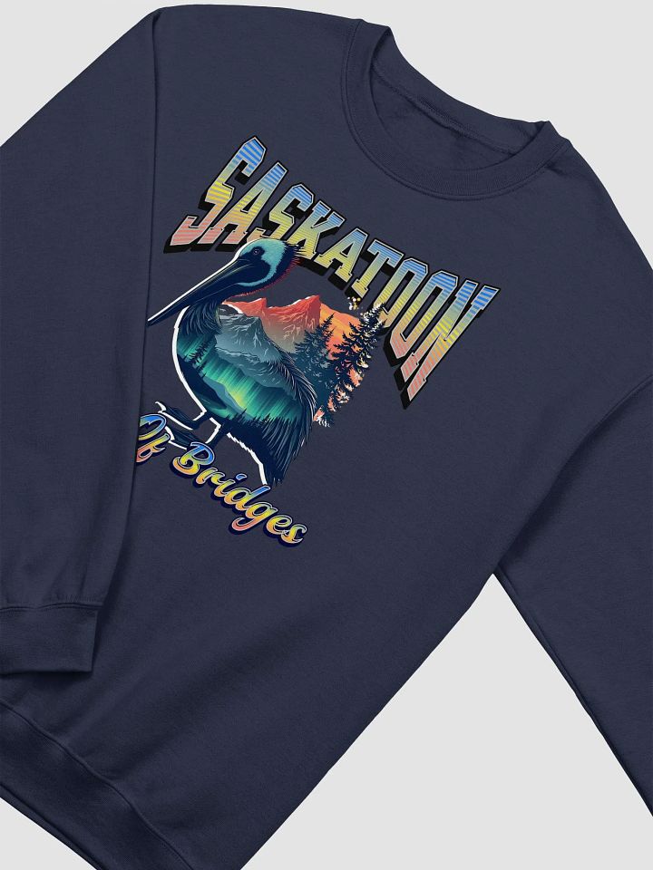 Saskatoon City Of Bridges Pelican Sweatshirt product image (14)