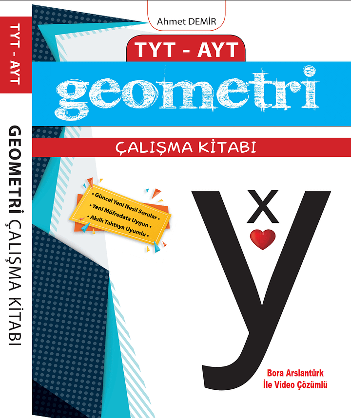 YKS Geometri Çalışma Kitabı (video çözümlü) product image (1)