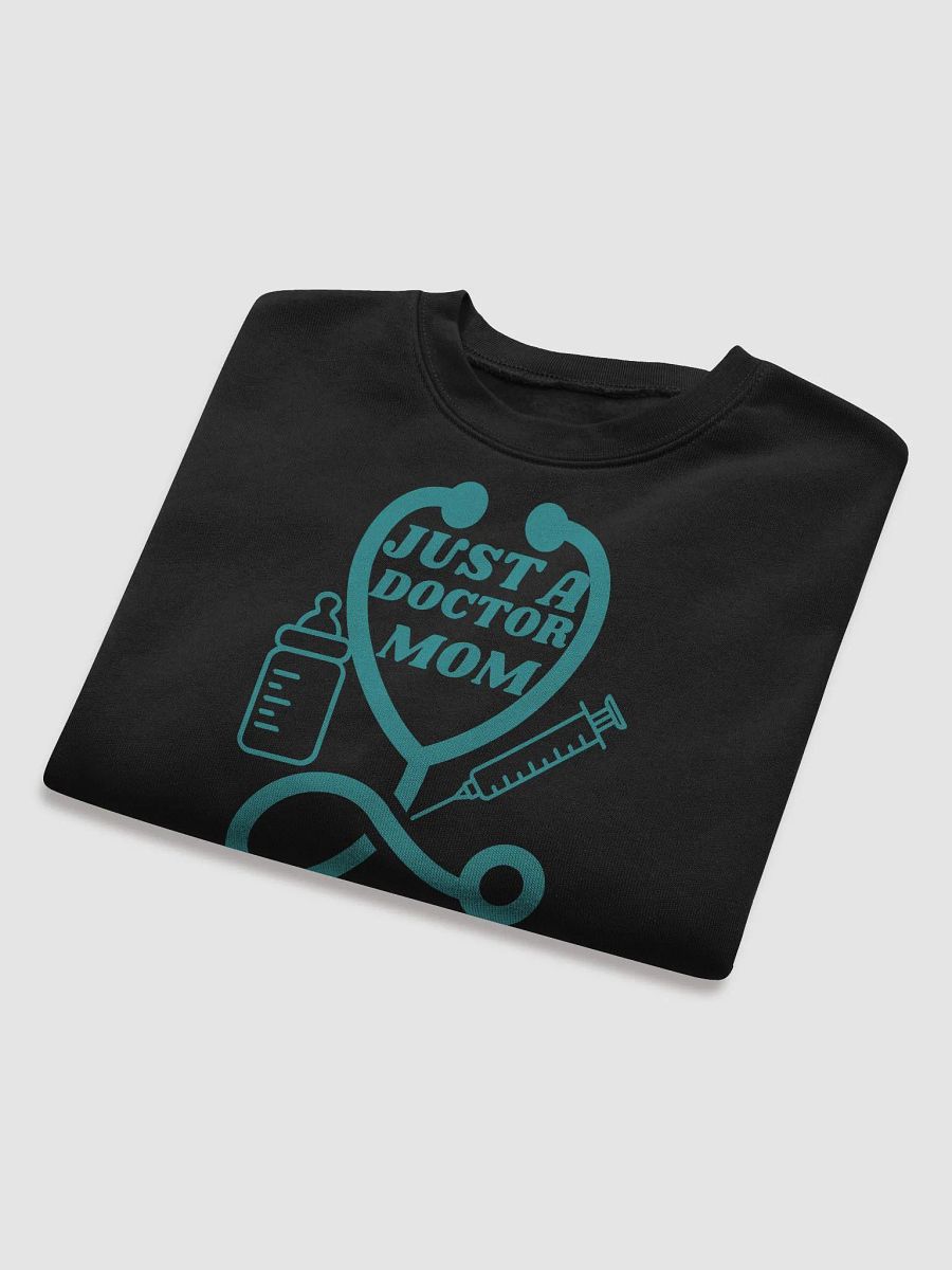 Doctor Mom Graphic Fleece Crop Sweatshirt product image (24)