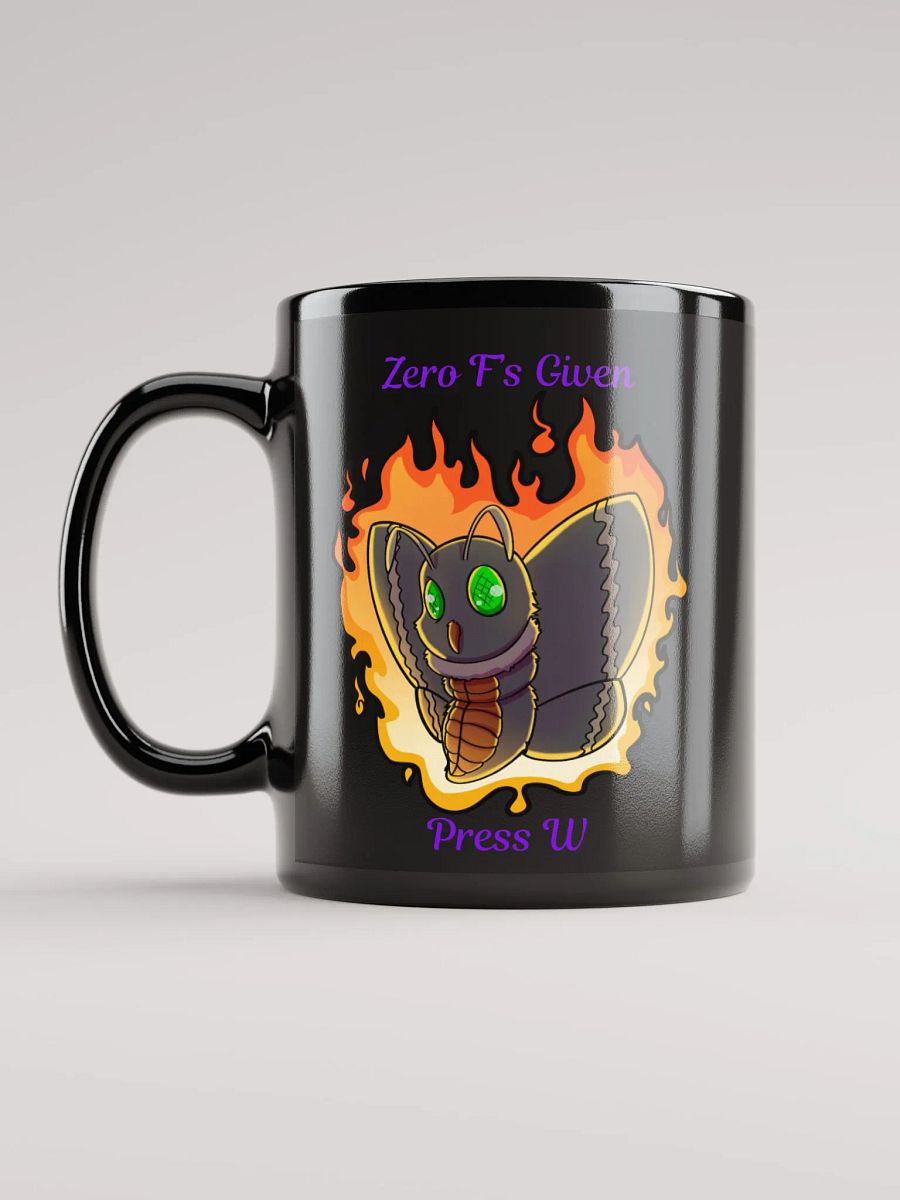 Zero F's Given Black Mug product image (12)