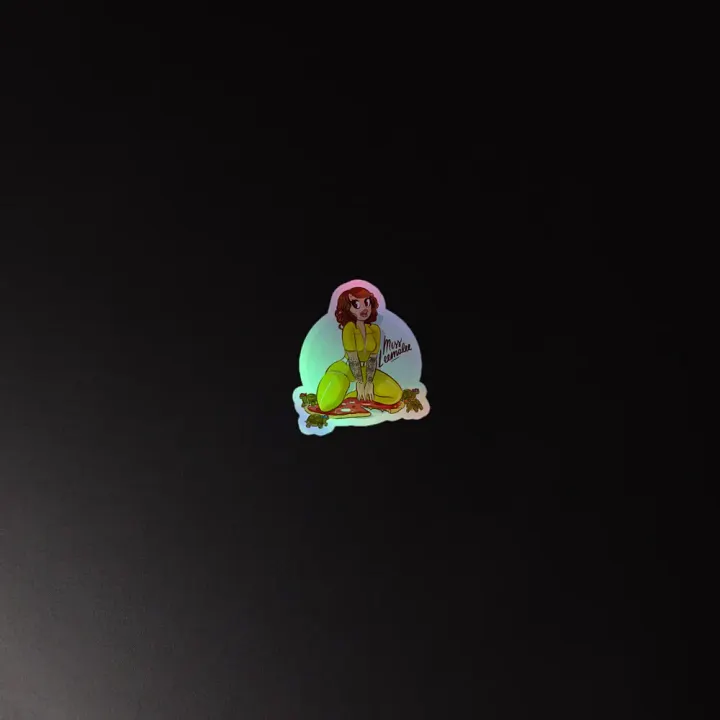 Holographic April Sticker product image (2)