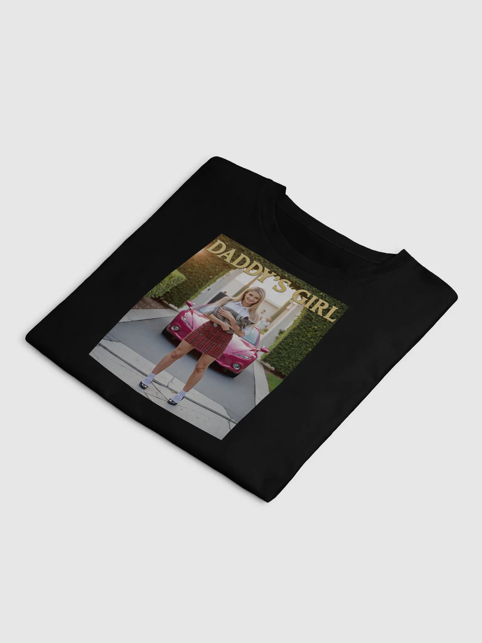 DADDY'S GIRL Women's Retro Crop Top product image (24)