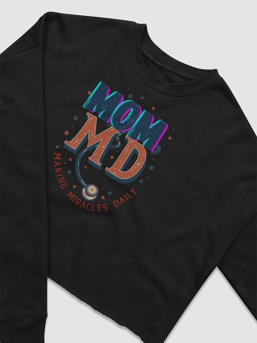 MOM, MD Miracle Maker Retro Crop Sweatshirt product image (8)