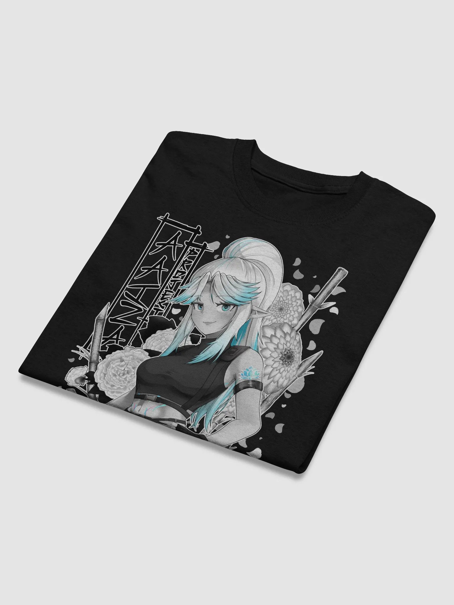 Project Bloom: Dahlia T-Shirt [Achromatic] product image (3)