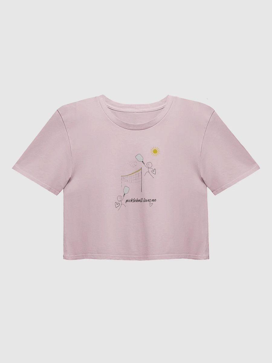 Pickleball Loves Me Crop Top product image (3)