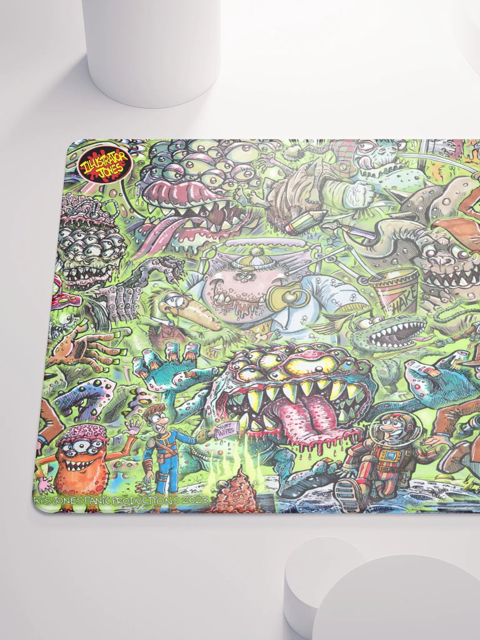 ILLUSTRATOR JONES MAD MOUSE MAT! product image (6)