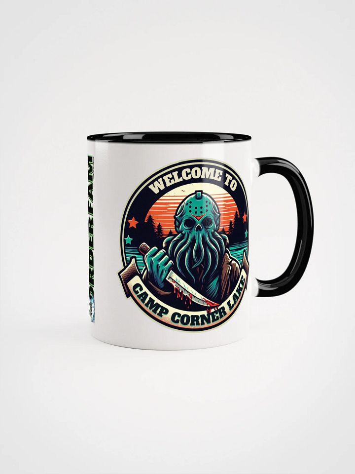 Welcome to Camp Corner Lake Inside-Colored Mug product image (1)
