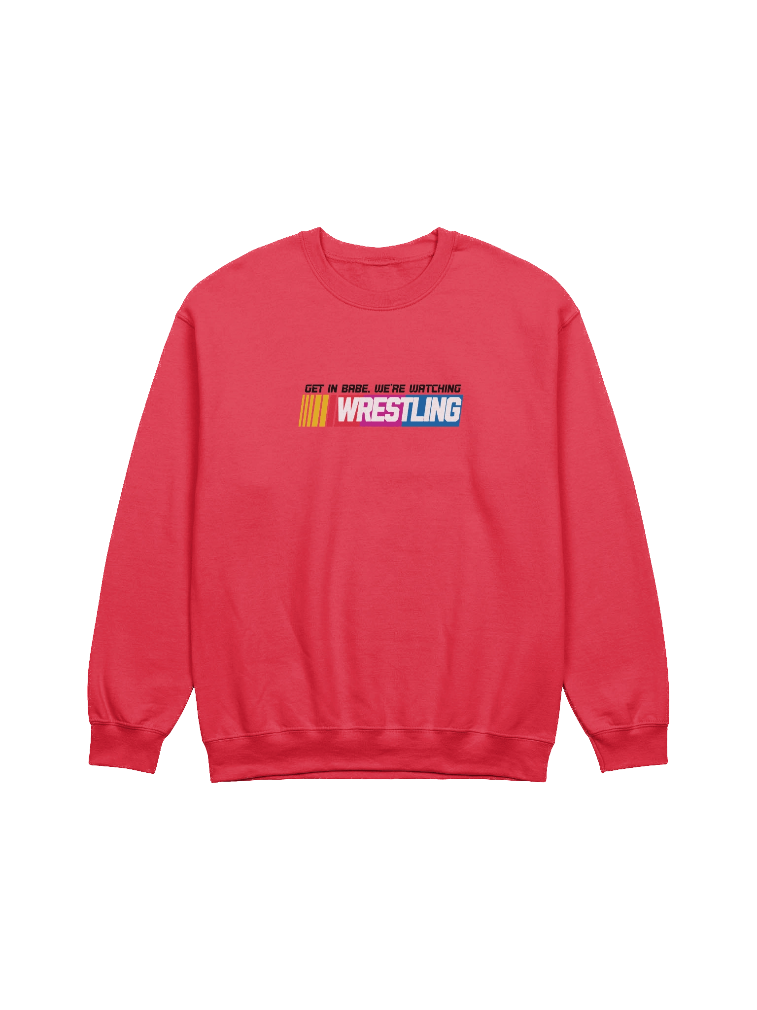 Trackside Baddie Crewneck Sweatshirt product image (1)