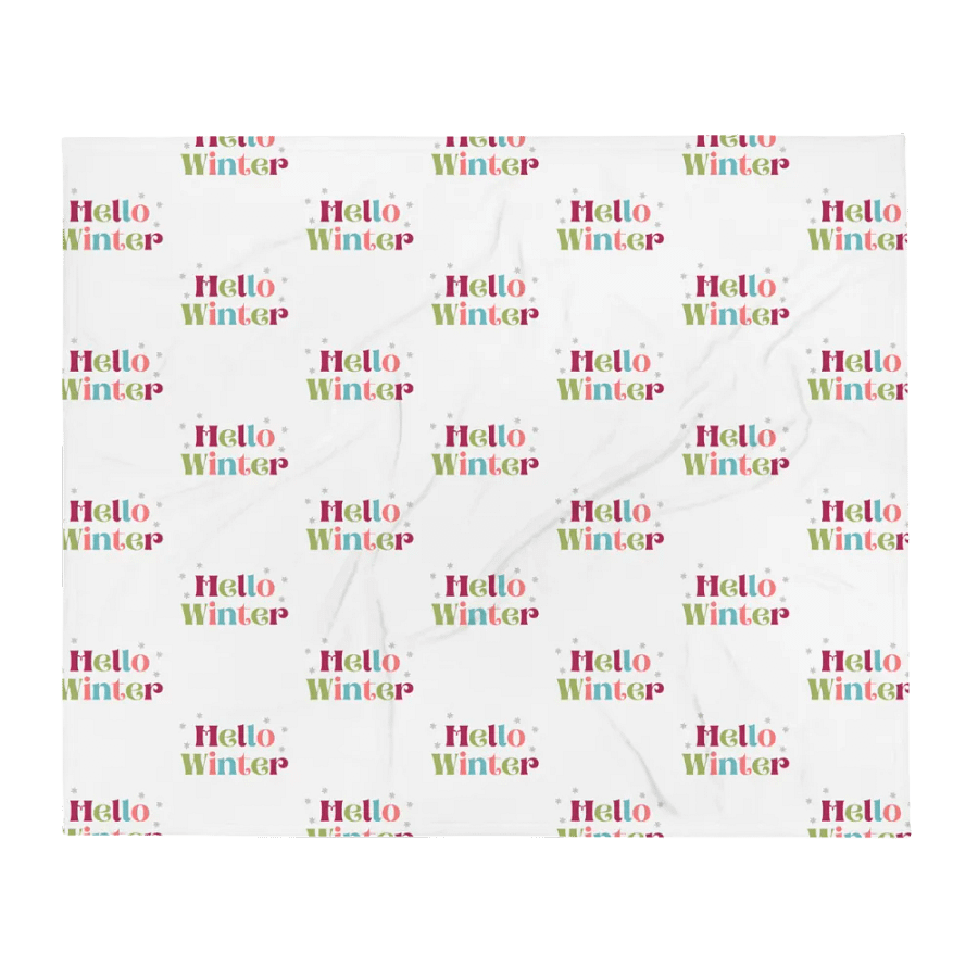 Winter Wonderland Throw Blanket product image (4)