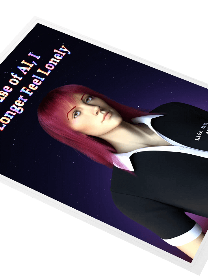 No Longer Lonely (glossy sticker sheet) product image (2)