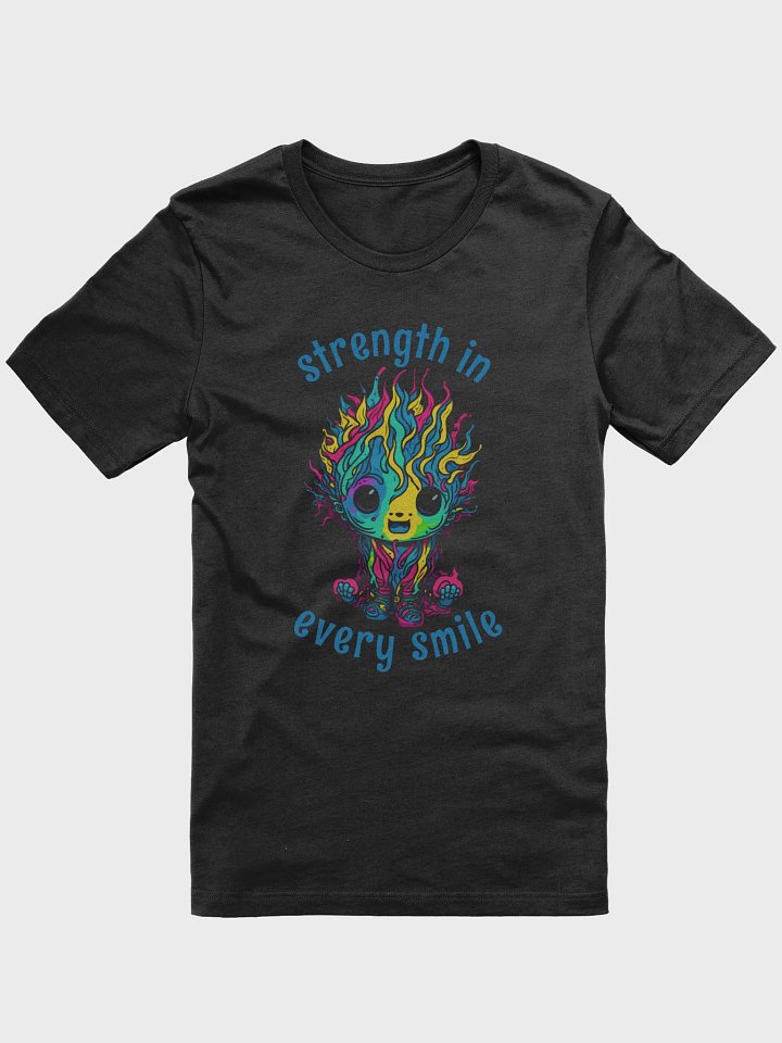 Quirky Misfits Graphic | Dark Colored T Shirt | Strength In Every Smile product image (1)