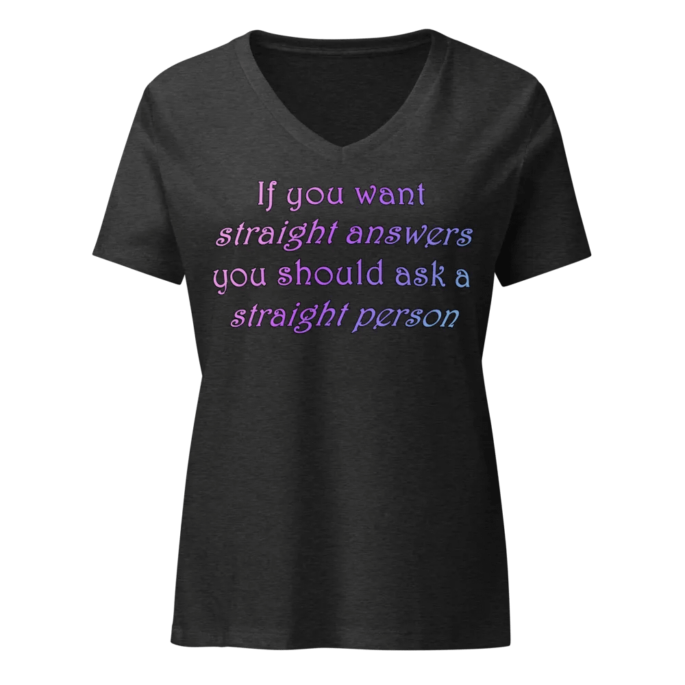 Straight Answers V Neck product image (3)