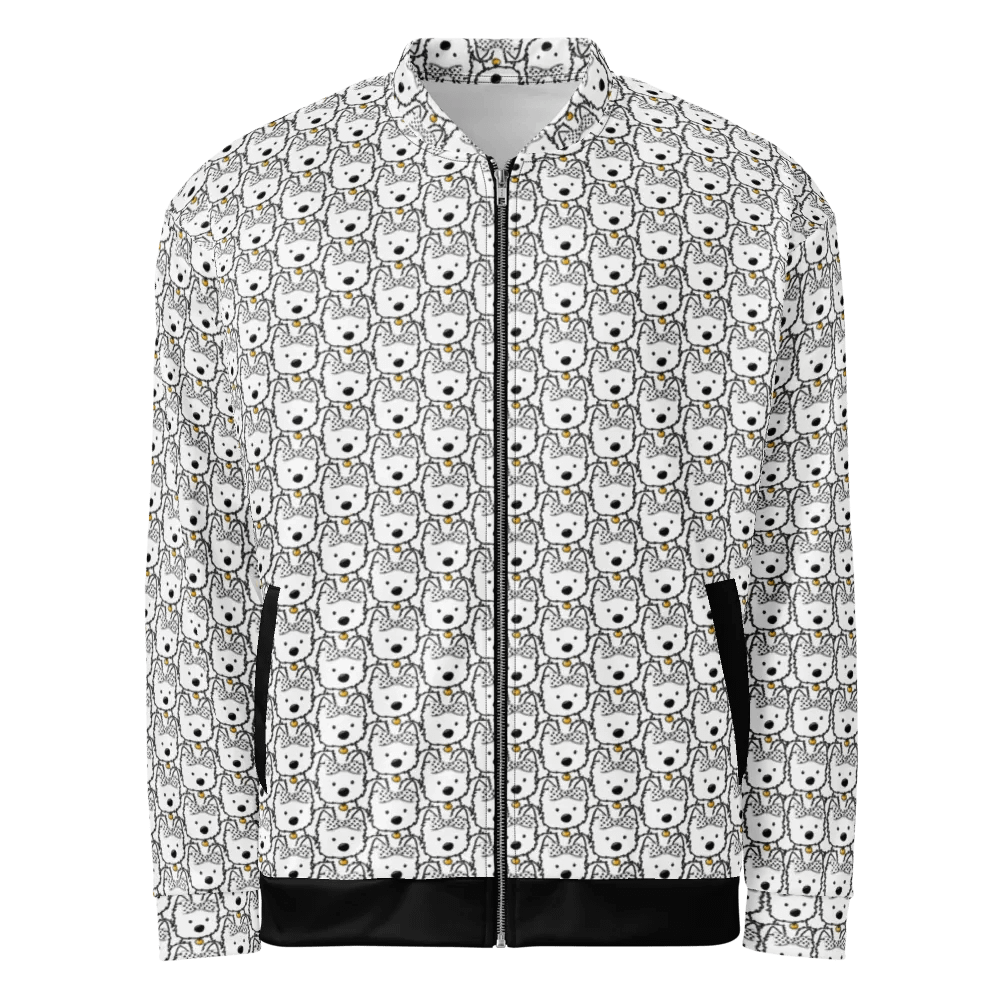 Westie Cutie Bomber Jacket product image (1)