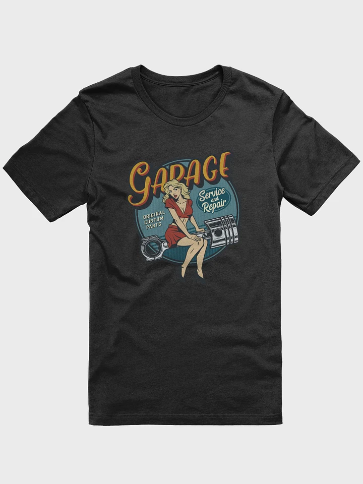 Garage Service Repair Vintage 1950's Pinup Girl T-Shirt product image (8)