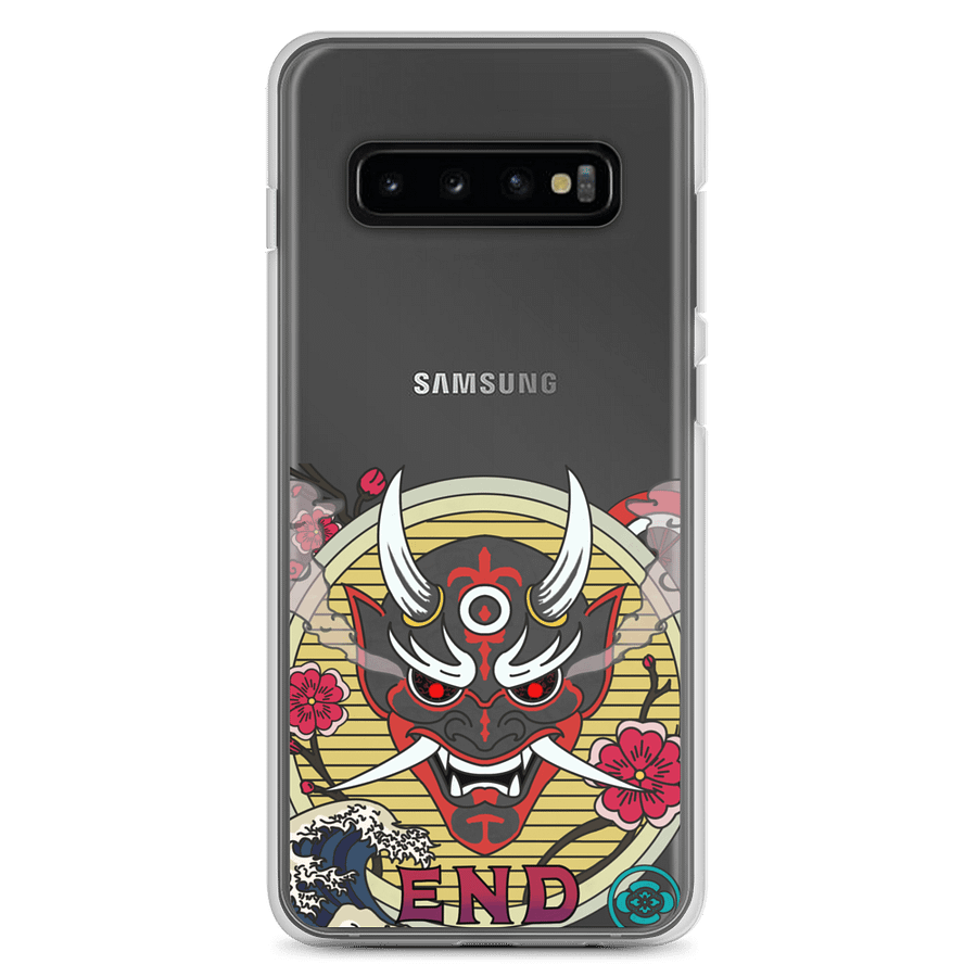 Demon Mask Zen Samsung® Clear Case product image (1)