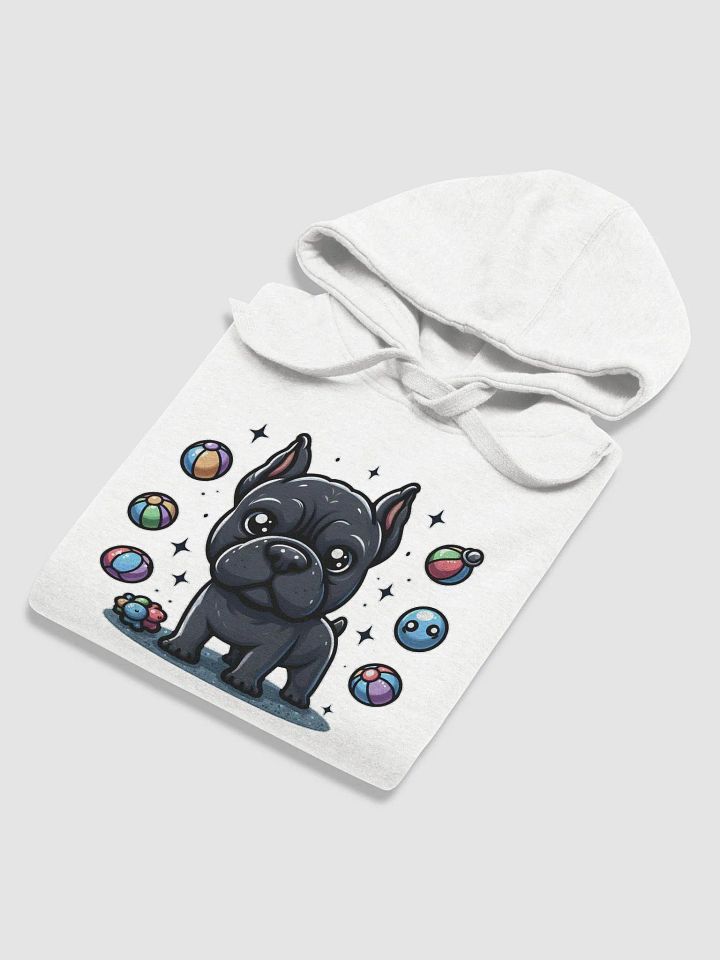 Cozy Black Cane Corso with Balls Hoodie – Perfect for Playful Dog Lovers product image (26)