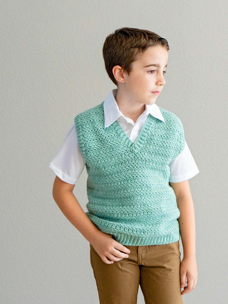 Heatherly Crochet Vest Pattern Tutorial product image (9)