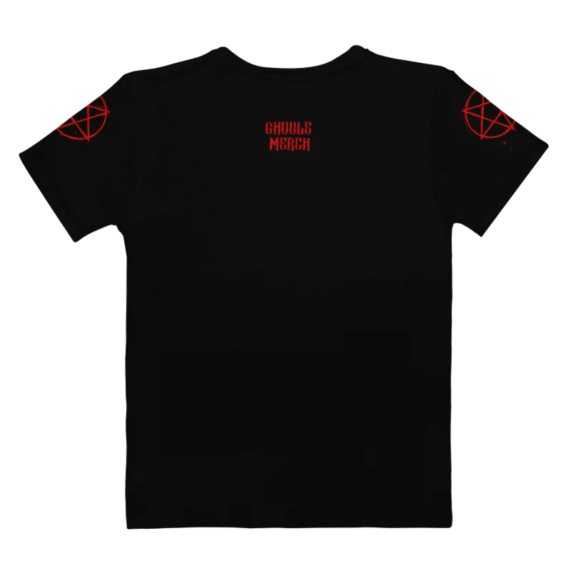 EVIL DOLL Women's Crew Neck T-Shirt product image (2)