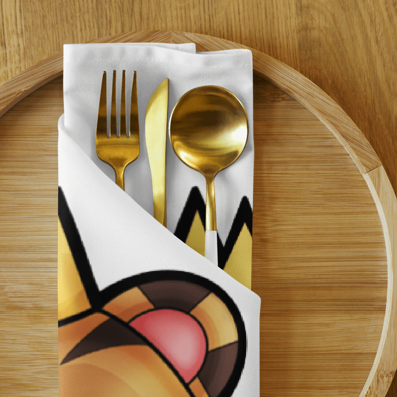 TheMafiaQueen Mood Royal Tigers Cloth Napkin Set product image (11)