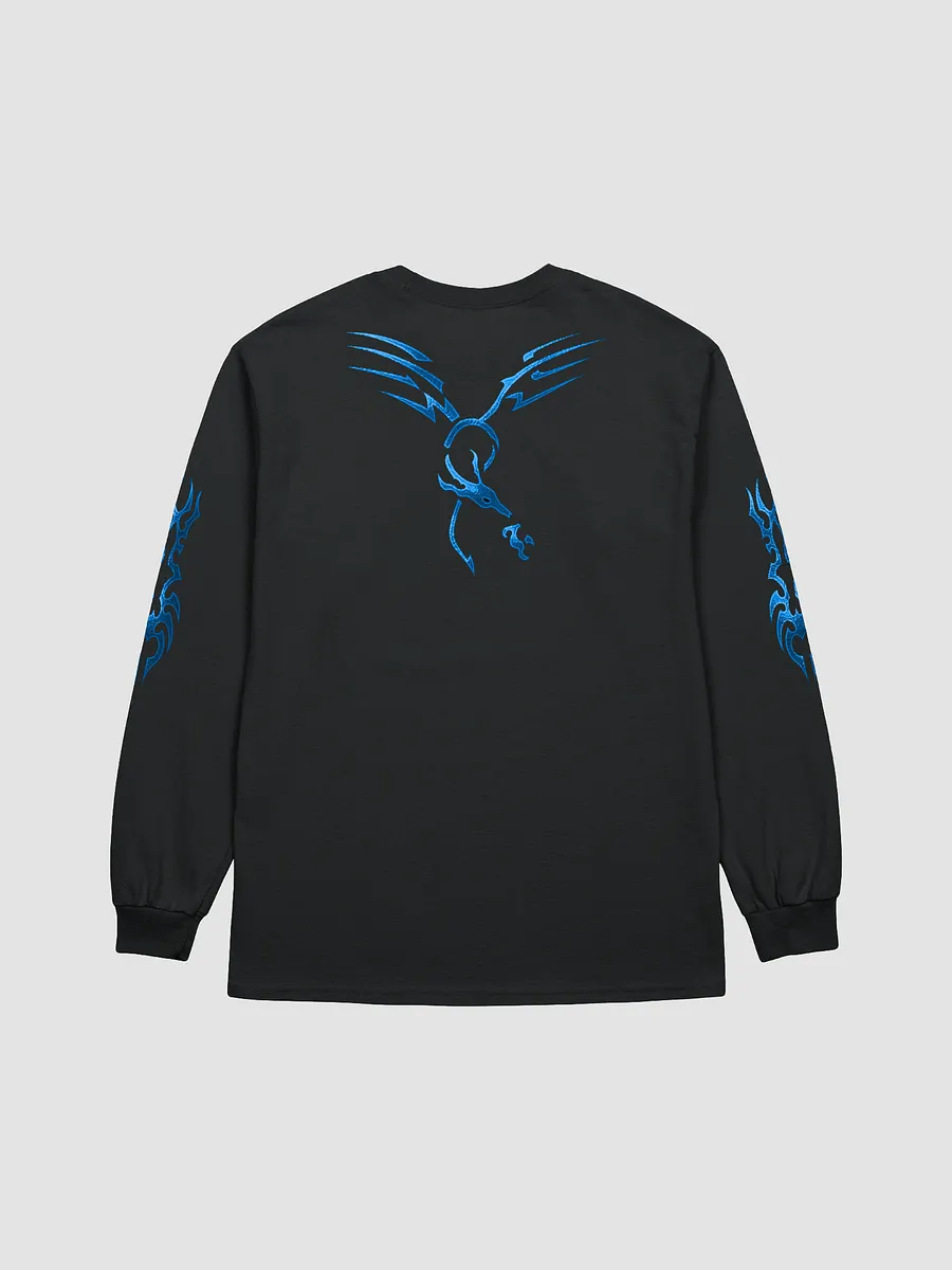 Blue Tribal Dragon Longsleeve product image (2)