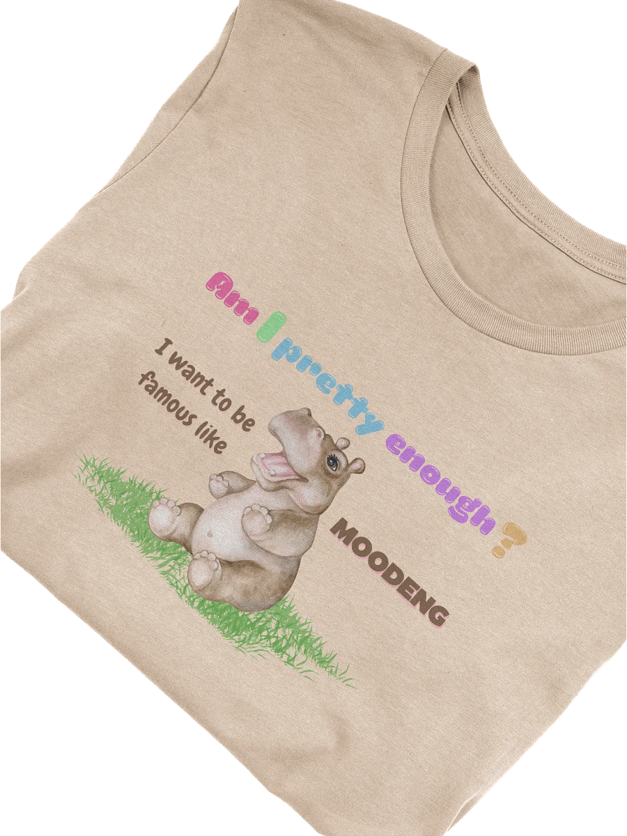 I want to be MOODENG T-Shirt product image (50)