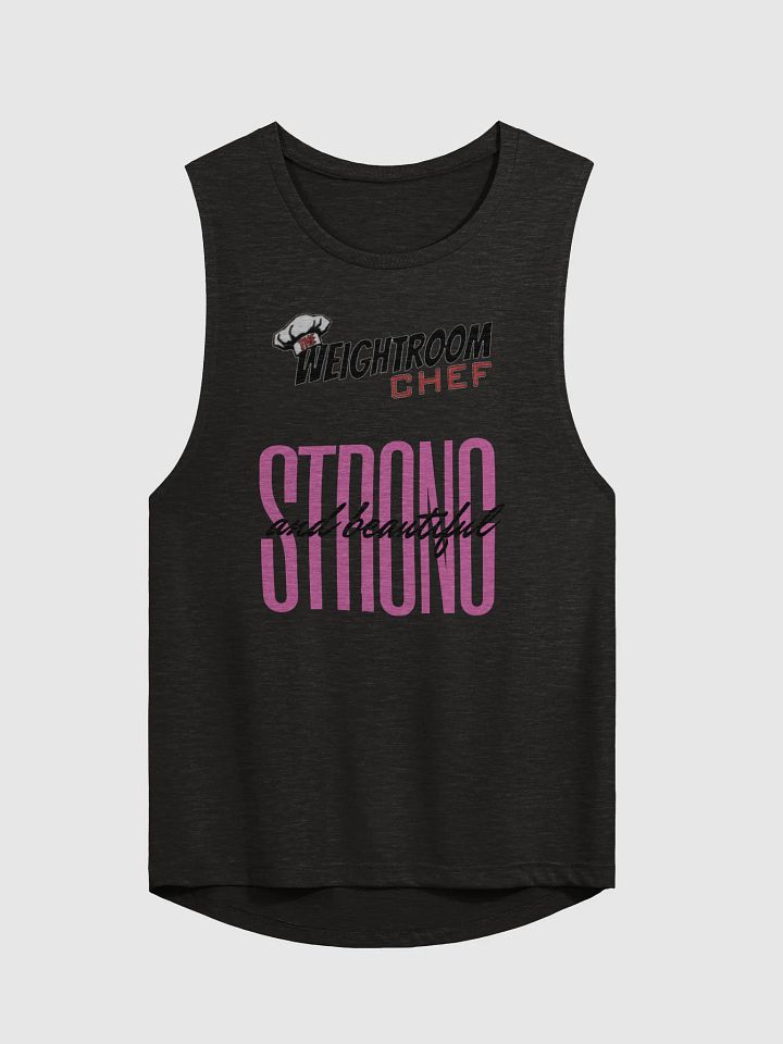 The Weight Room Chef Women's Flowy Tank — Strong & Beautiful product image (4)