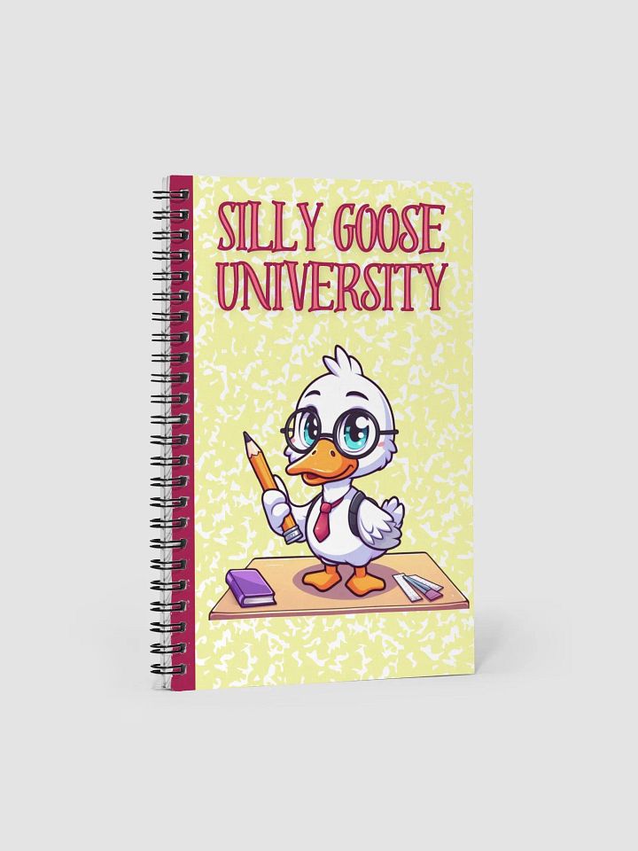 Silly Goose University Notebook product image (1)
