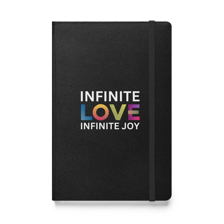 Infinite Love Infinite Joy Hardcover Notebook product image (1)