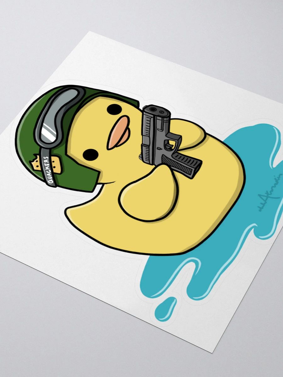 SGT Quackers Sticker product image (3)