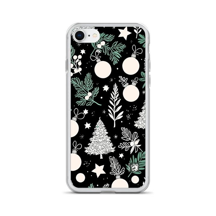 White Christmas Pattern iPhone® Case product image (1)