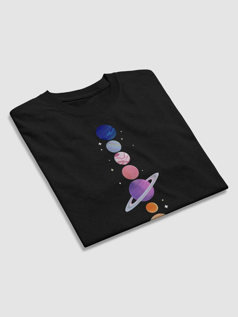 Celestial Harmony Stylized Planets T-Shirt product image (4)