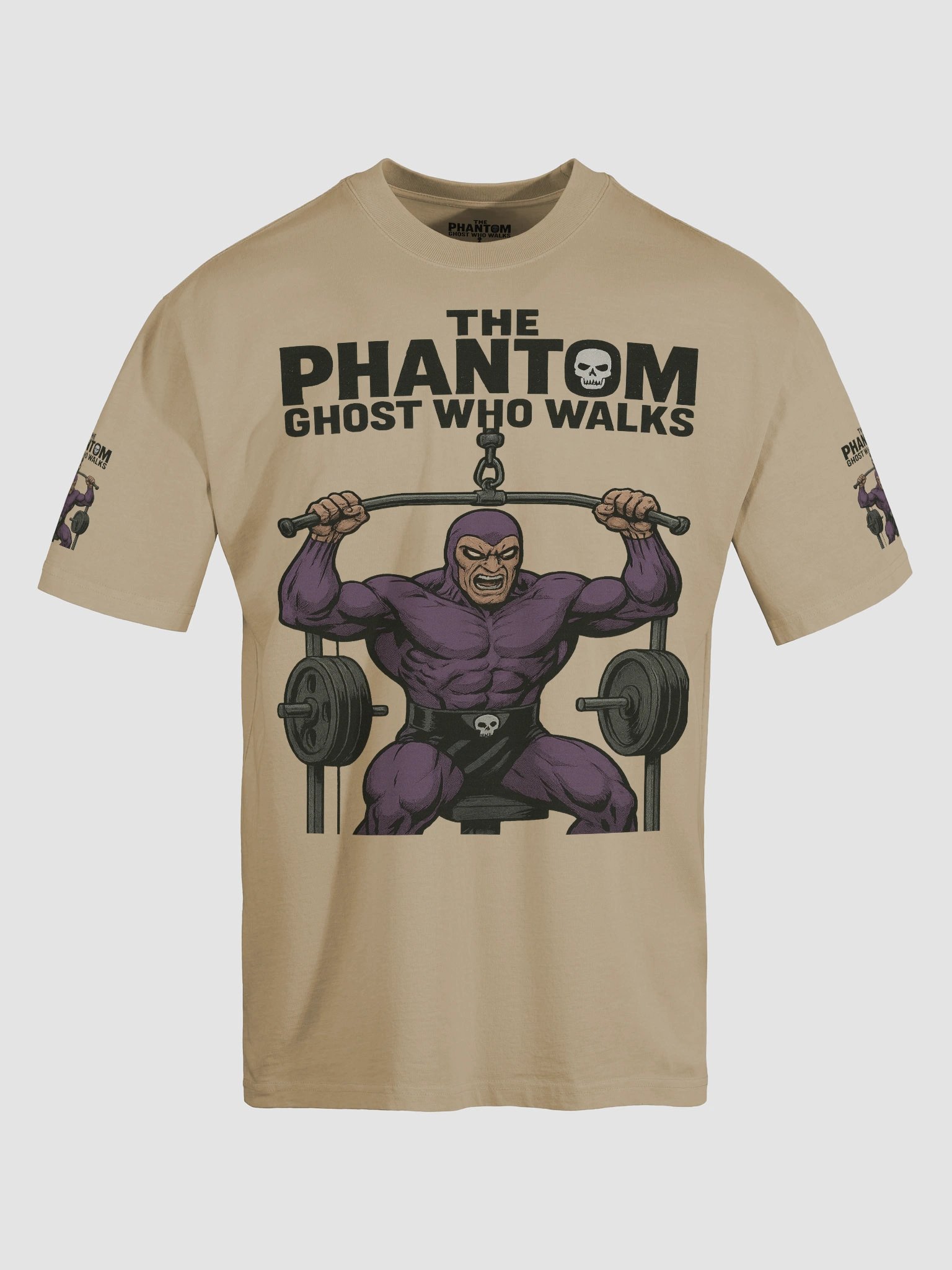 The Ghost Who Walks Strength Faded Tee product image (6)