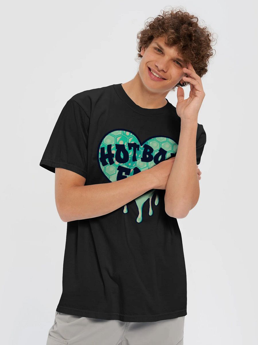 UNISEX HOT BOX FAM MINT GREEN HONEY COMB LOGO TEE product image (60)