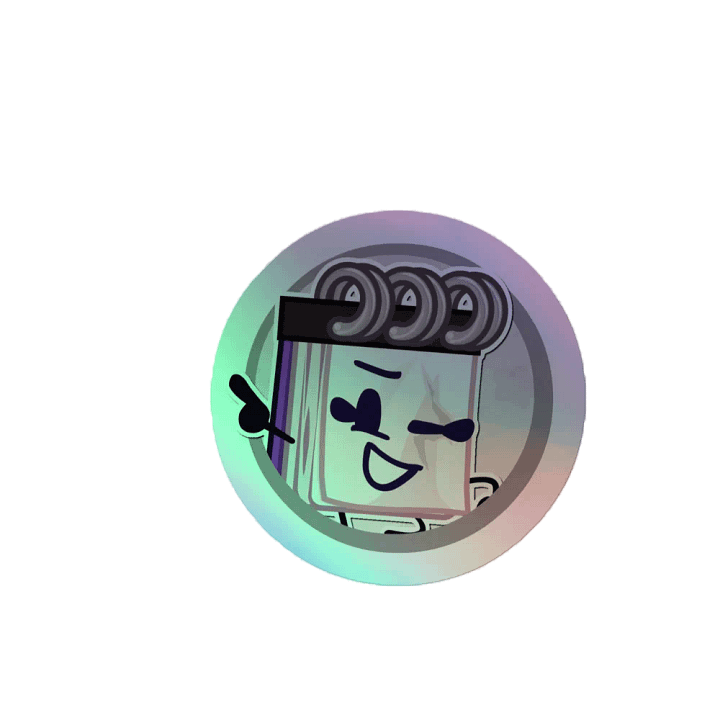 UPDATED Jotty Icon Sticker || Planet Hoppers product image (2)