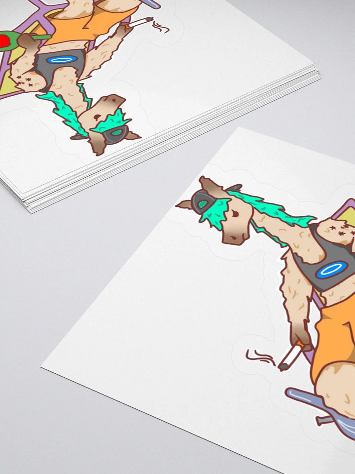 Bogan Lama Sticker product image (1)