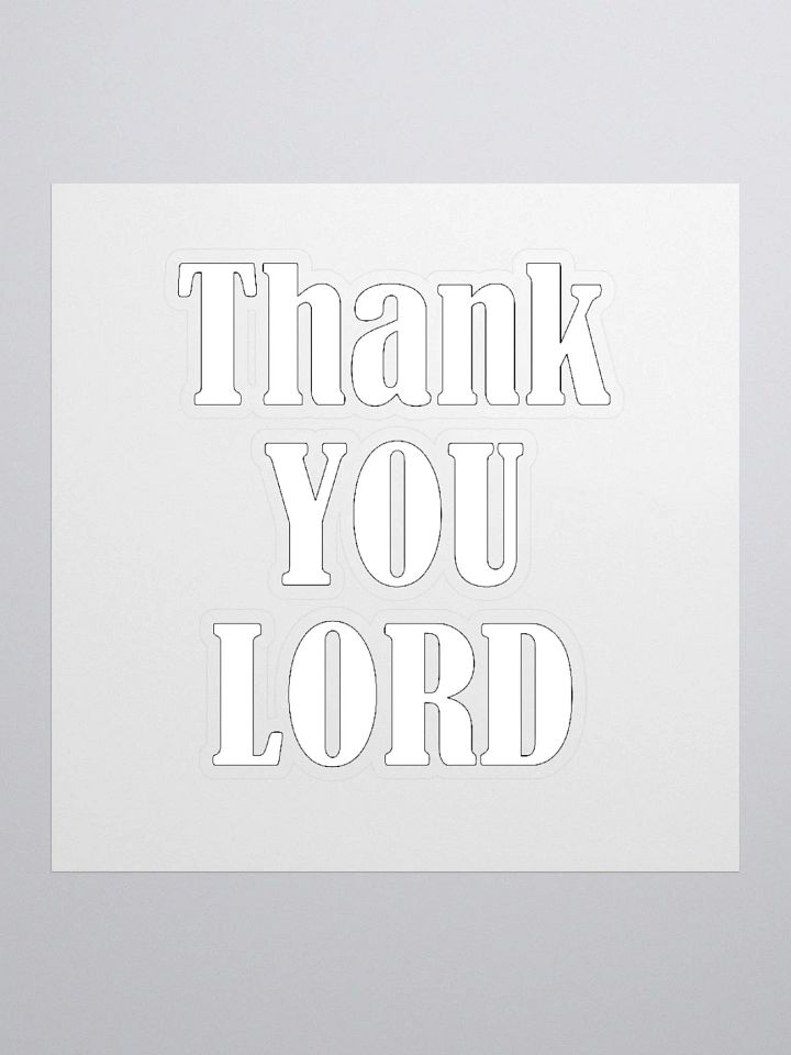 THANK YOU, LORD, product image (1)
