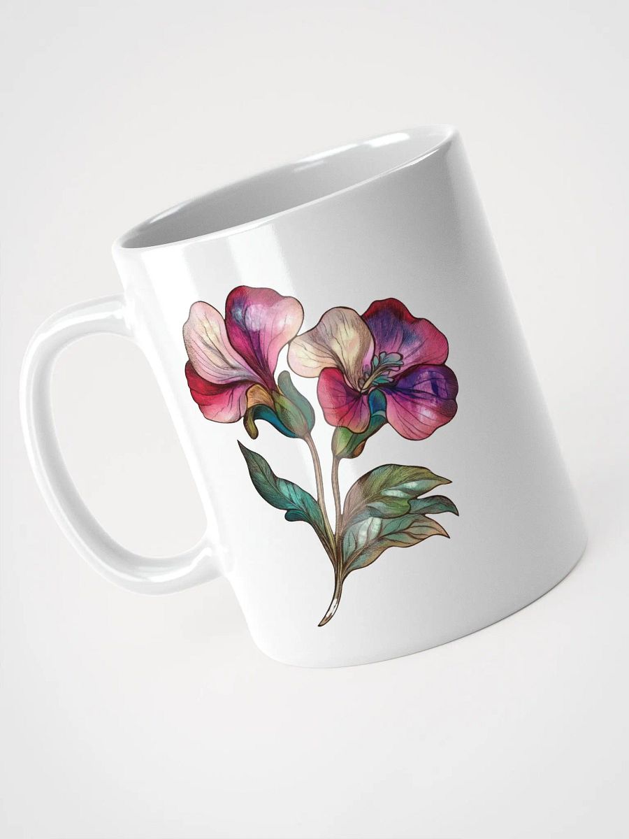 Orchid Symphony White Glossy Mug product image (9)