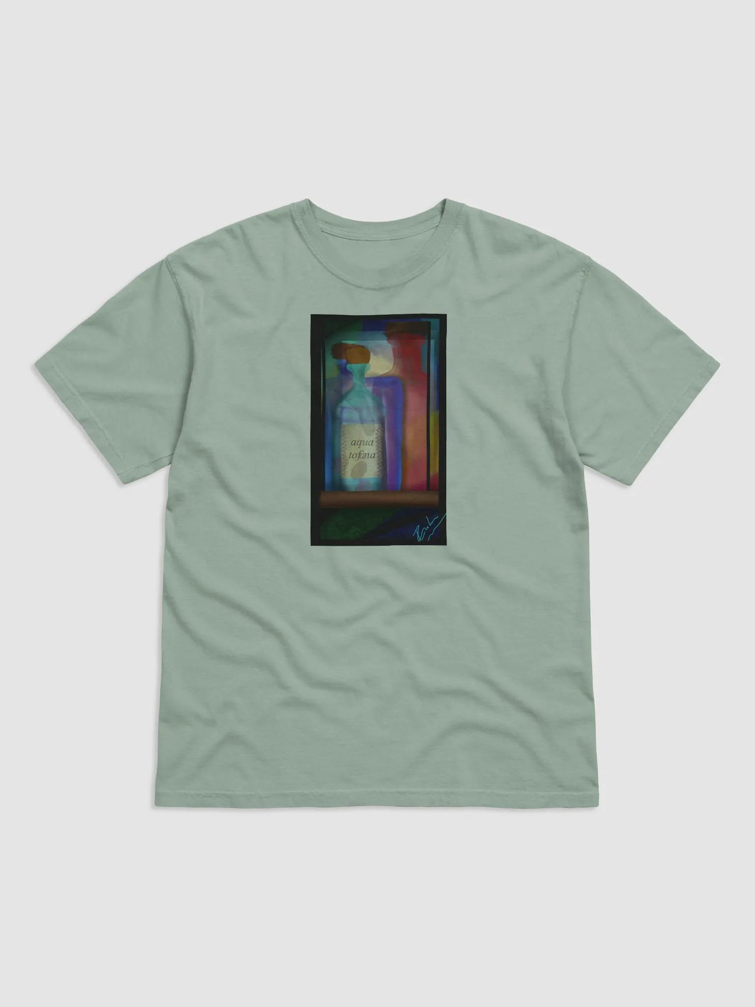 Aqua Tofana Comfort Colors Heavy Weight T-Shirt product image (2)