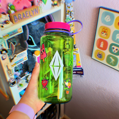 POV: you bought @thesims water bottle but you love it so much you don't want to use it 😭