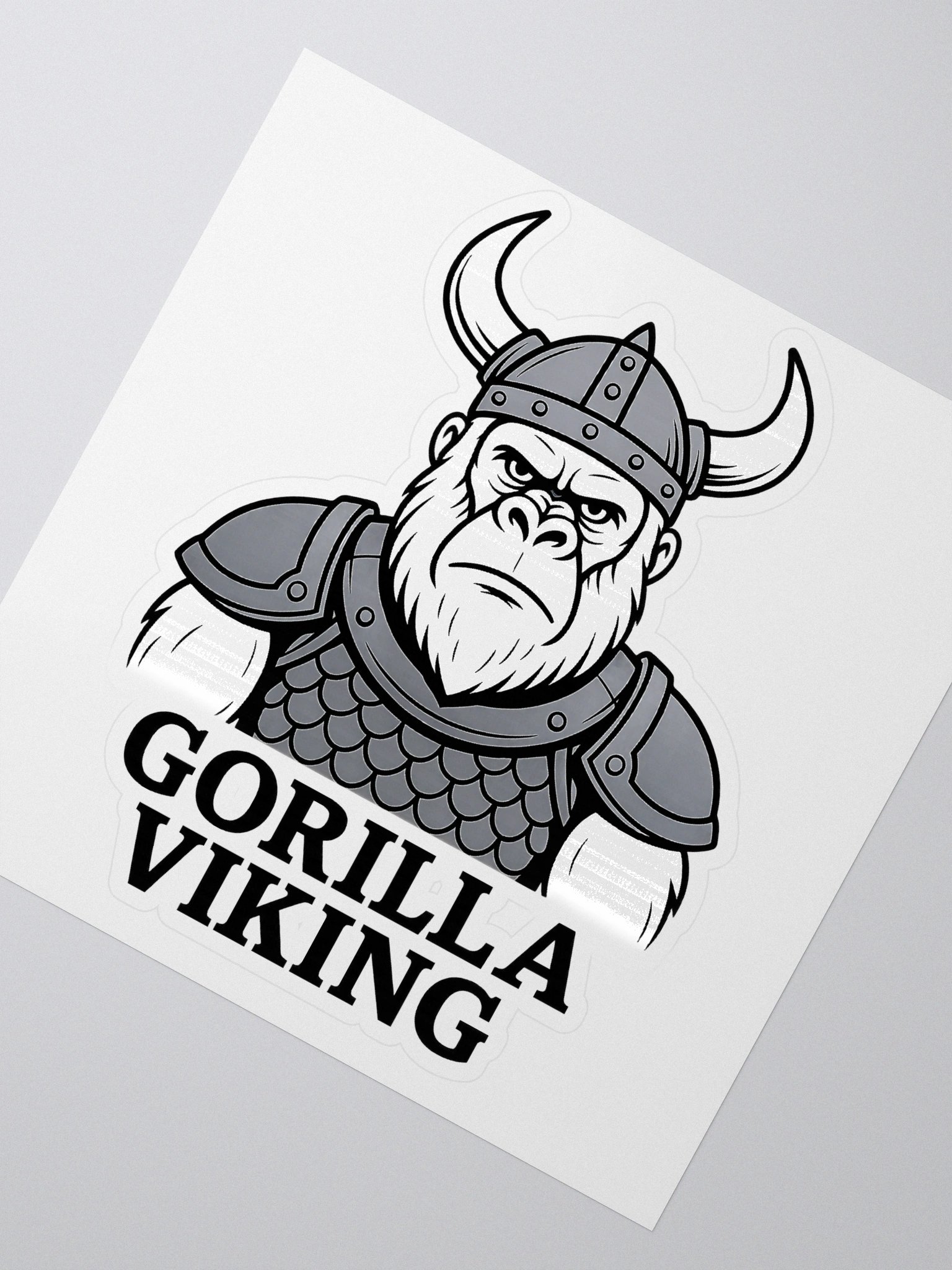 Gorilla Viking Sticker product image (2)