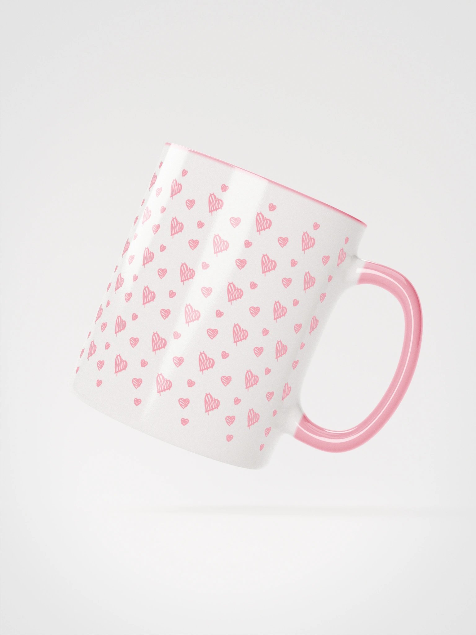 Cute Hearts Mug - Pattern product image (2)