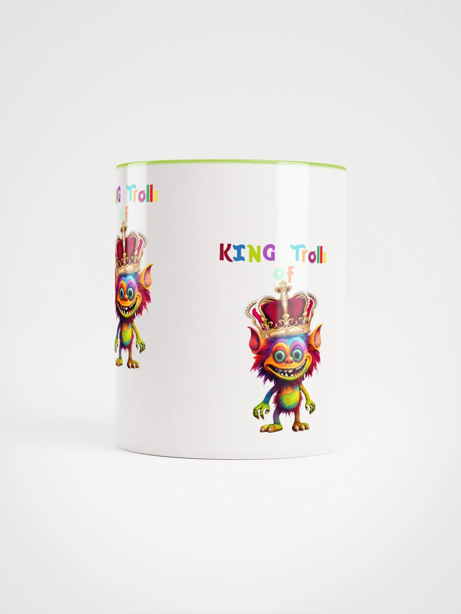 Whimsical Crowned Creatures Ceramic Mug product image (5)