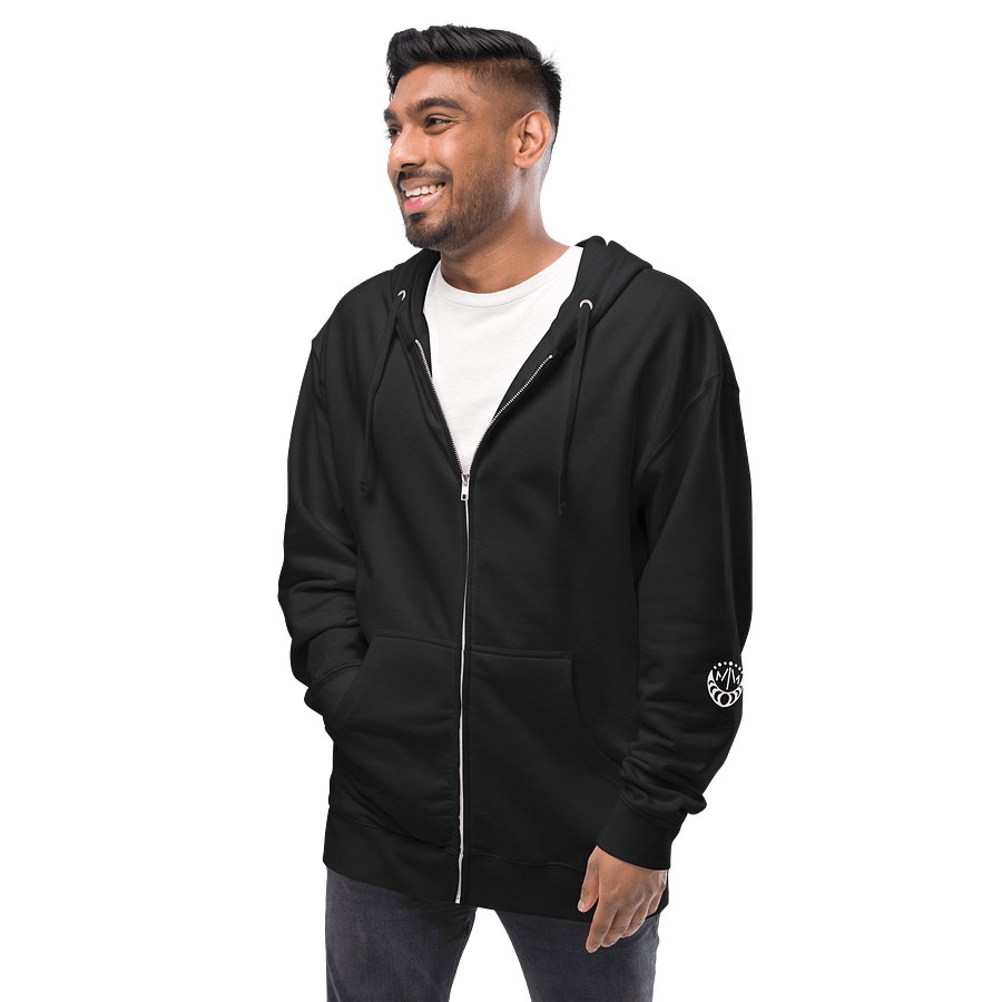 𝖌𝖆𝖎𝖆 fleece zip-up hoodie product image (3)