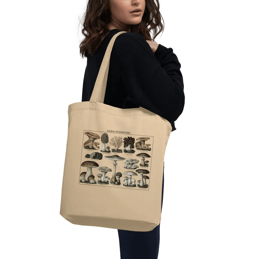 Poisonous And Edible Mushrooms Eco Tote product image (9)