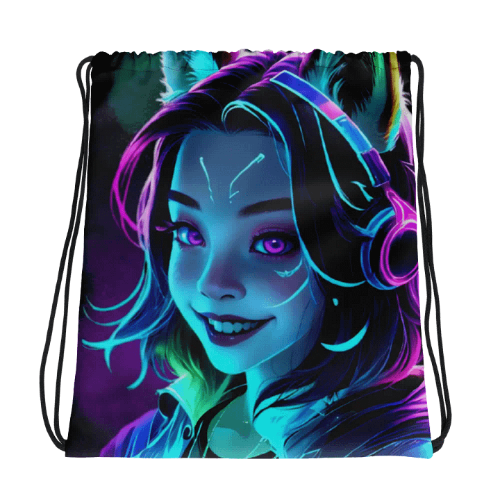 KittyWubsDub Drawstring Backpack product image (1)