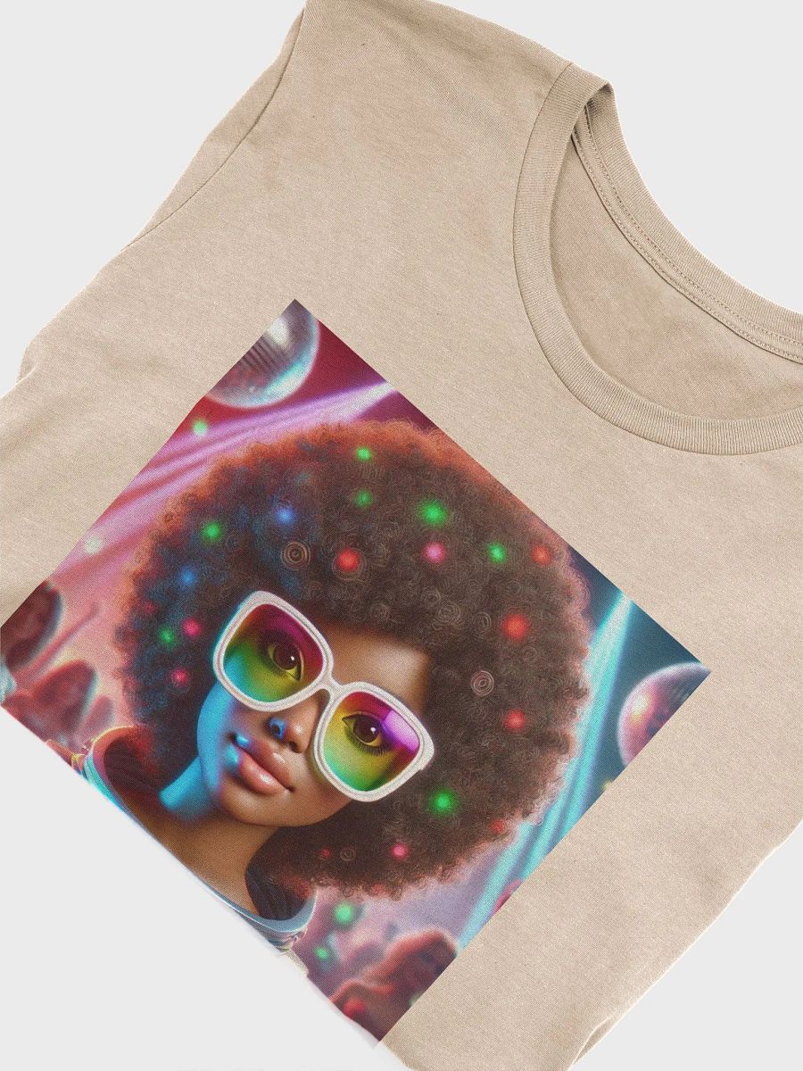 ASTRO GIRL - DANCE MEMECOIN - PREMIUM TEE - TAN product image (4)