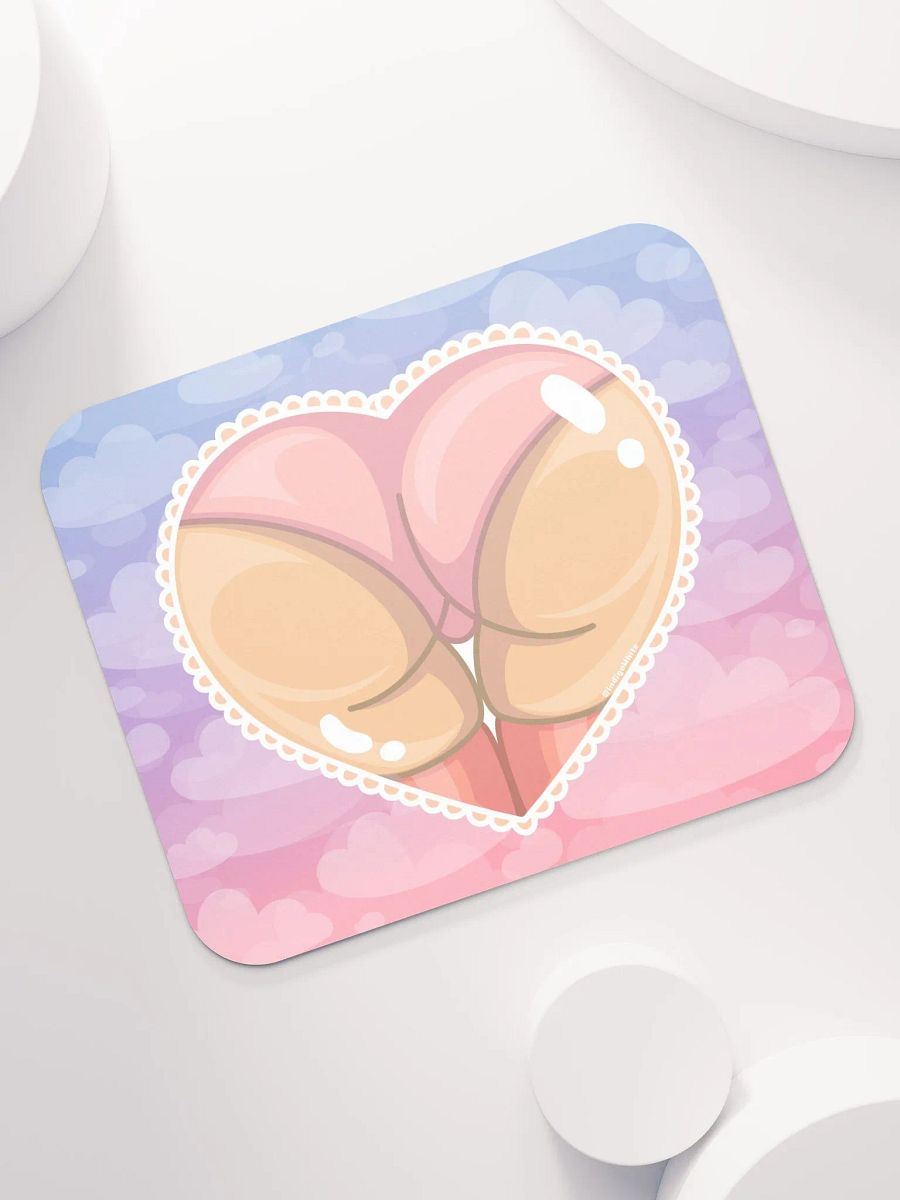 Pink Heart Booty Mousepad product image (7)