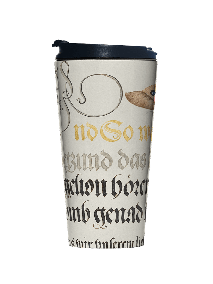 Calligraphic Moth. Stainless Mug product image (1)