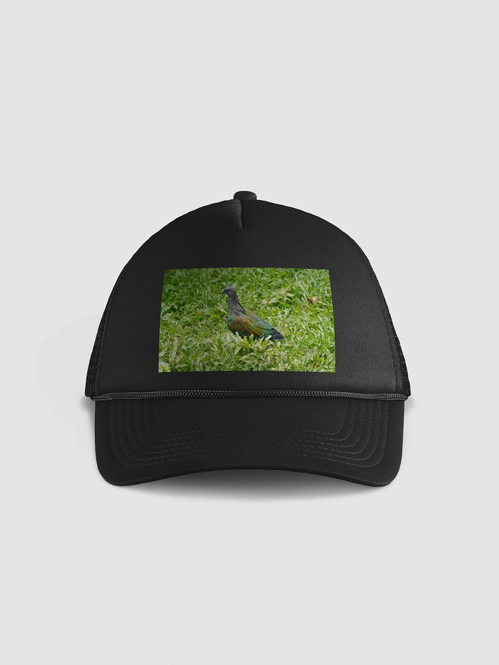 Iridescent Feather Foam Trucker Hat product image (1)
